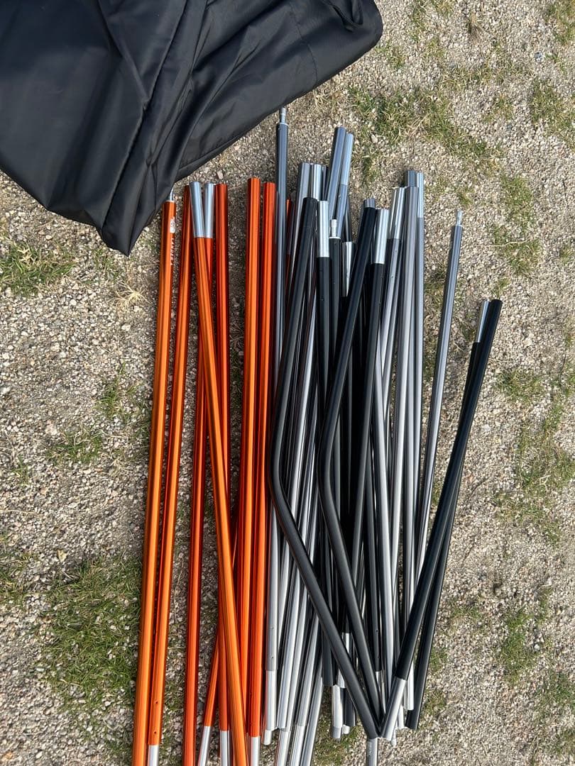 最終値下中【美品】ザノースフェイス ランダー4 キャンプテント オリーブ 前室付