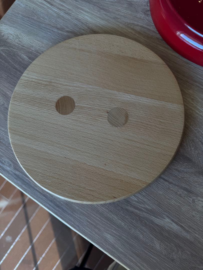 STAUB 赤 グリルパン、マグネットトリべッドセット