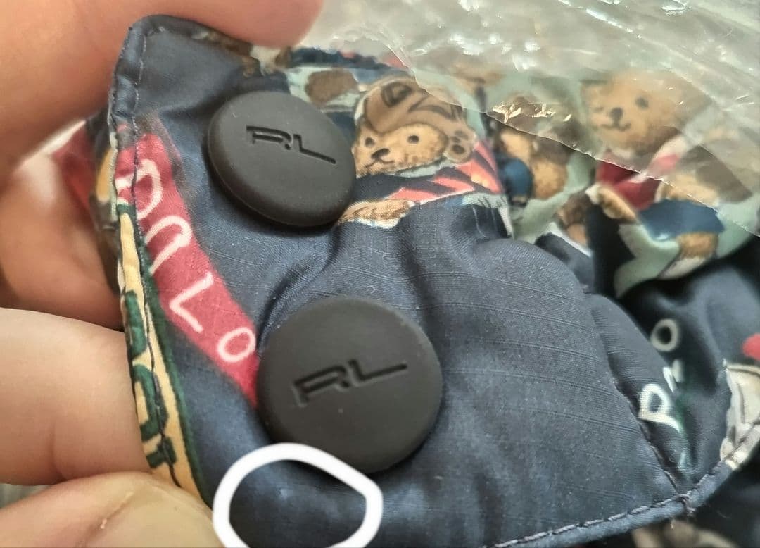 Polo Ralph Lauren ポロベア　ネイビー ダウンジャケット　5T