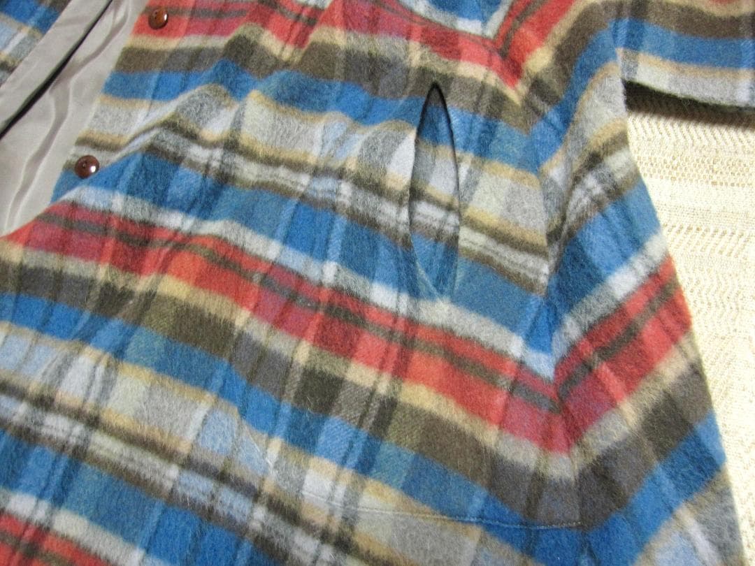 【美品】ADIEU TRISTESSE アルパカ チェック コート