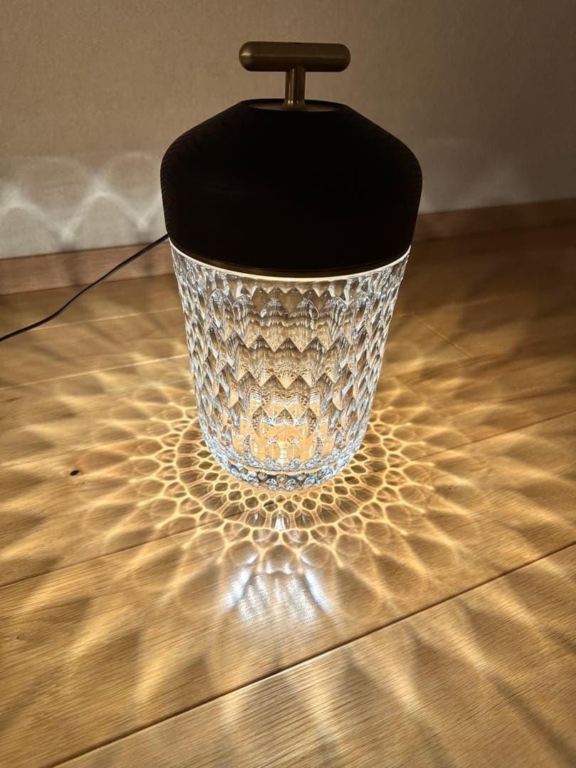 【未使用】HERMES サンルイ FOLIA どんぐりランプ ブラウン