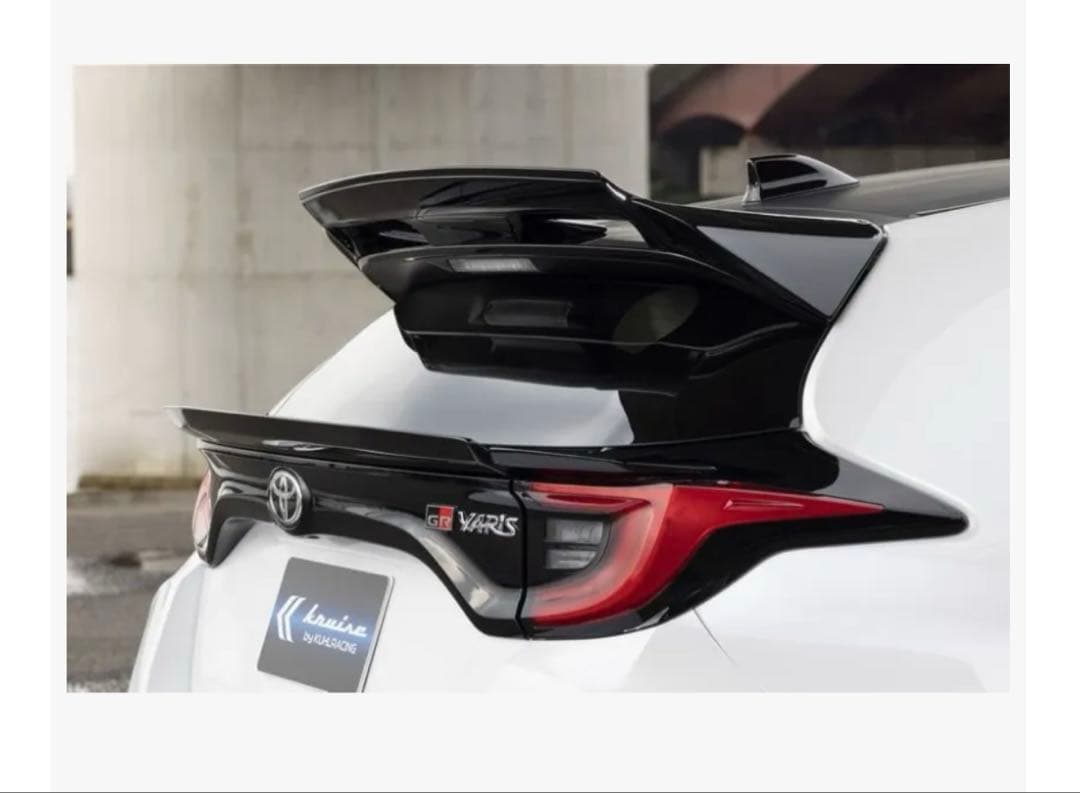 GRヤリス ルーフスポイラー KUHL ルーフエンドウィング