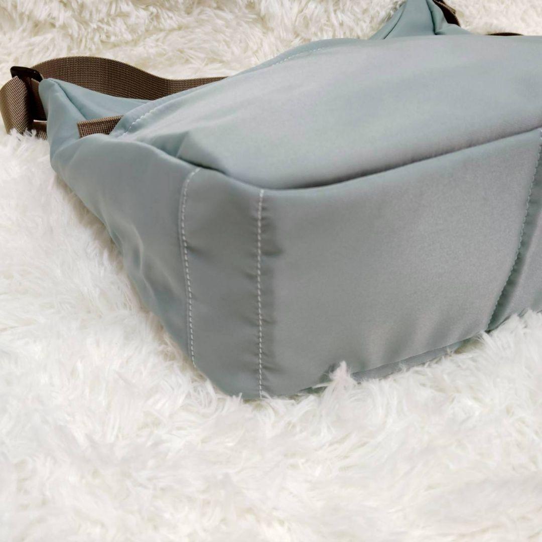 未使用✨ キタムラ ナイロンショルダーバッグ ブルー