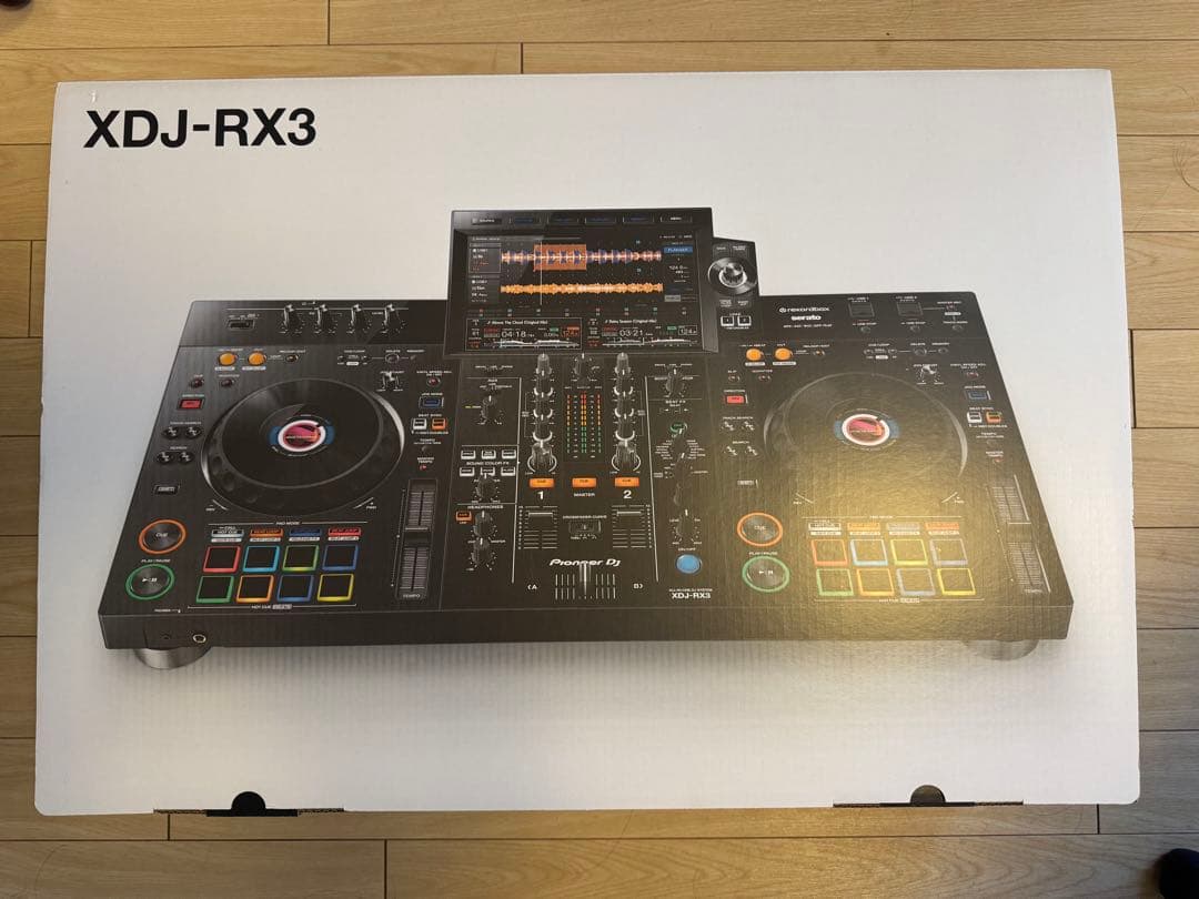 Pioneer DJ XDJ-RX3 (箱、電源ケーブル、専用カバー付き)