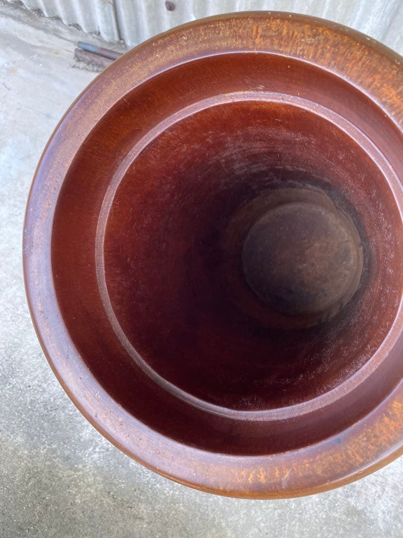 木製　傘立て　葡萄　アンティーク　マホガニー