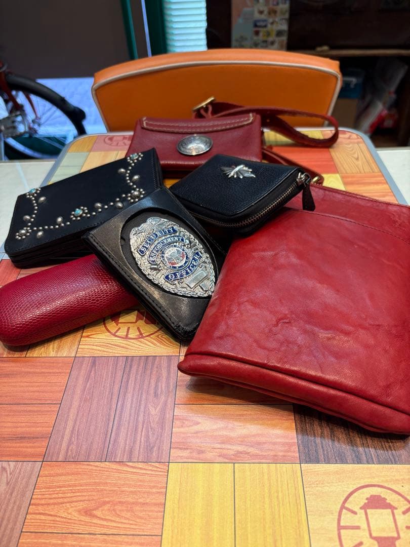 超貴重　廃盤品　STANDARD　ショルダーバッグ　本革　モーターサイクル