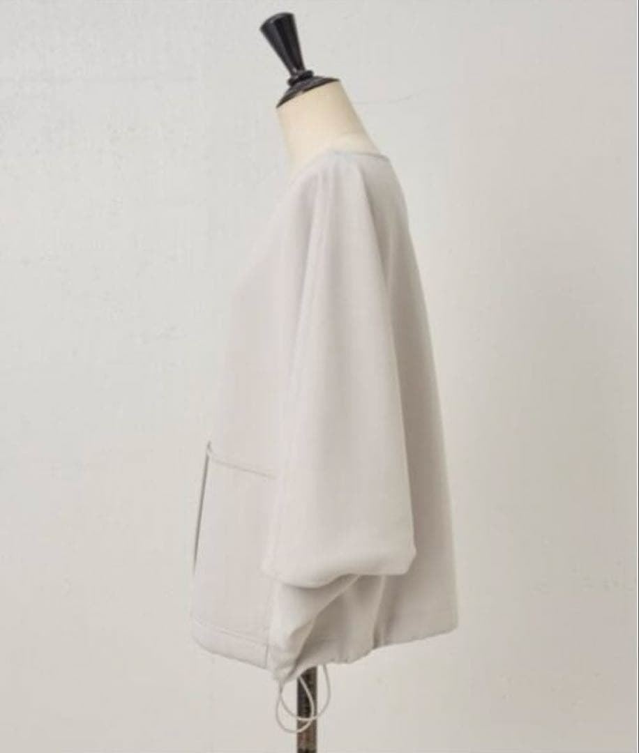 【くうたん】BEARDSLEYリップルダンボールプルオーバー ブラック