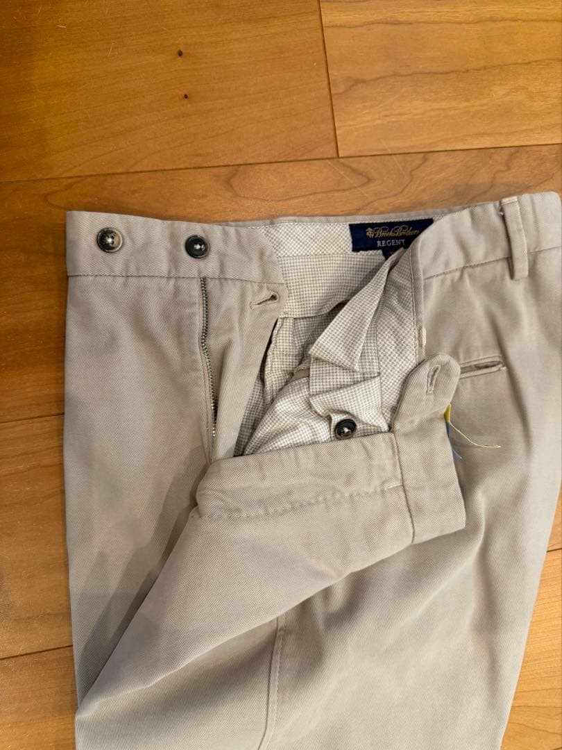 【クリーニング済】　Brooks Brothers ベージュ　セットアップ