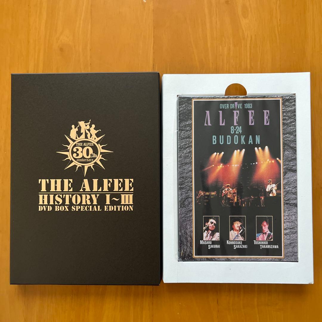 THE ALFEE/HISTORY Ⅰ～Ⅲ DVD-BOX SPECIAL E…