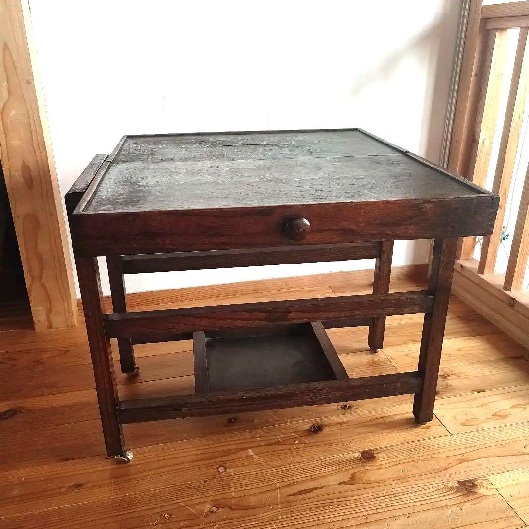 アンティーク 展開式テーブル 店舗什器