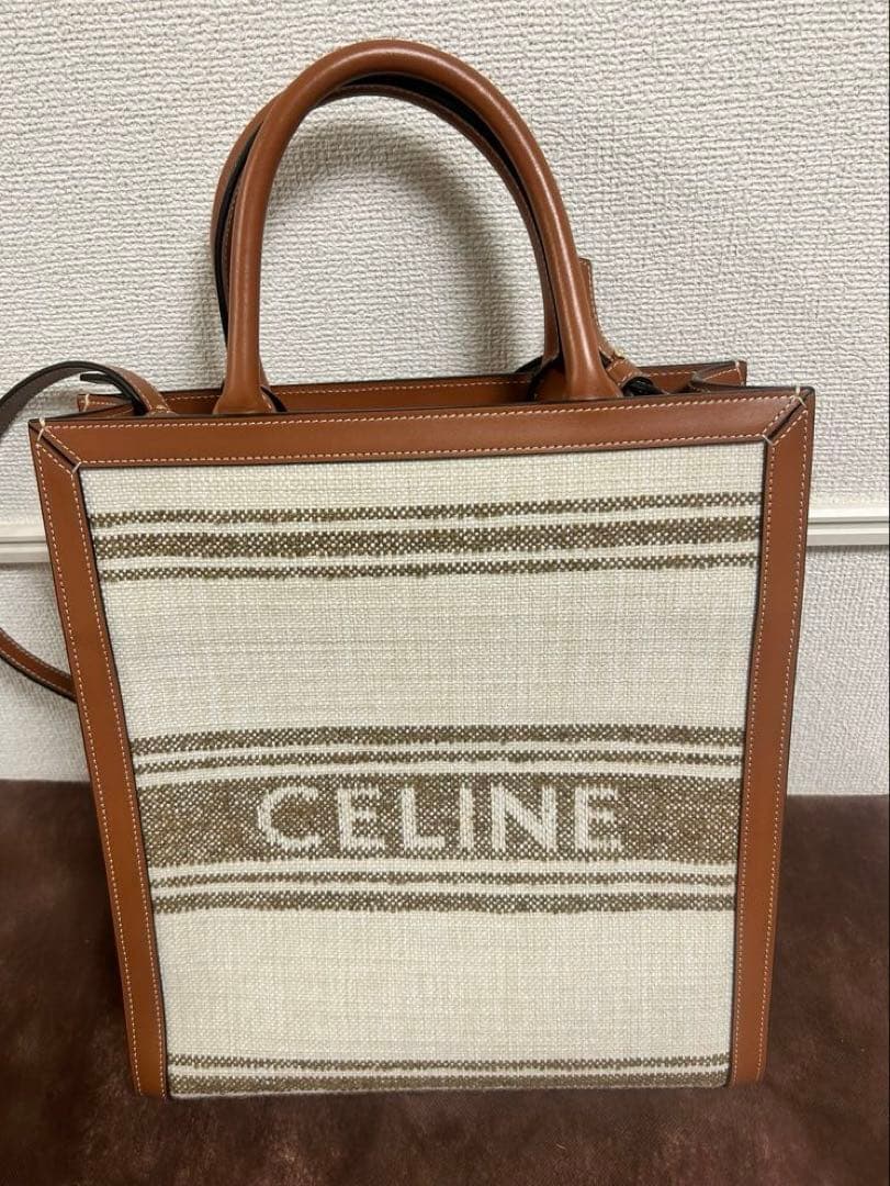 CELINE バーティカル カバ cabas vertical トートバッグ