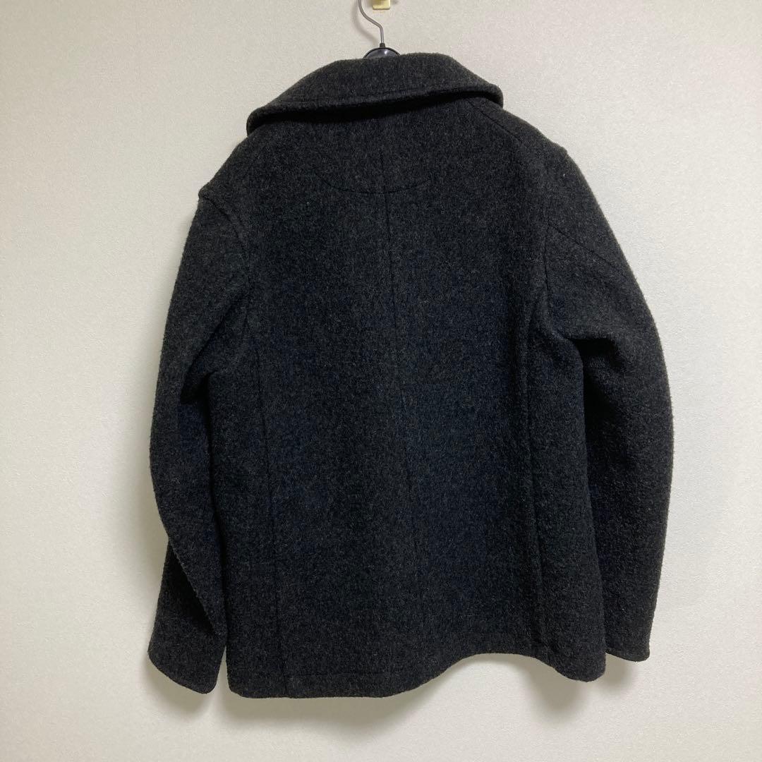 【美品】DANTON ダントン ウールモッサコート ピーコート 40 L相当