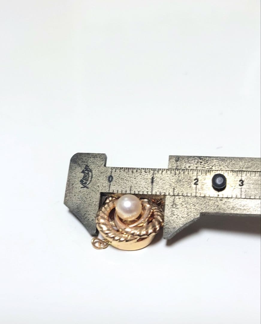 伊勢志摩産本真珠ペンダントパーツK14