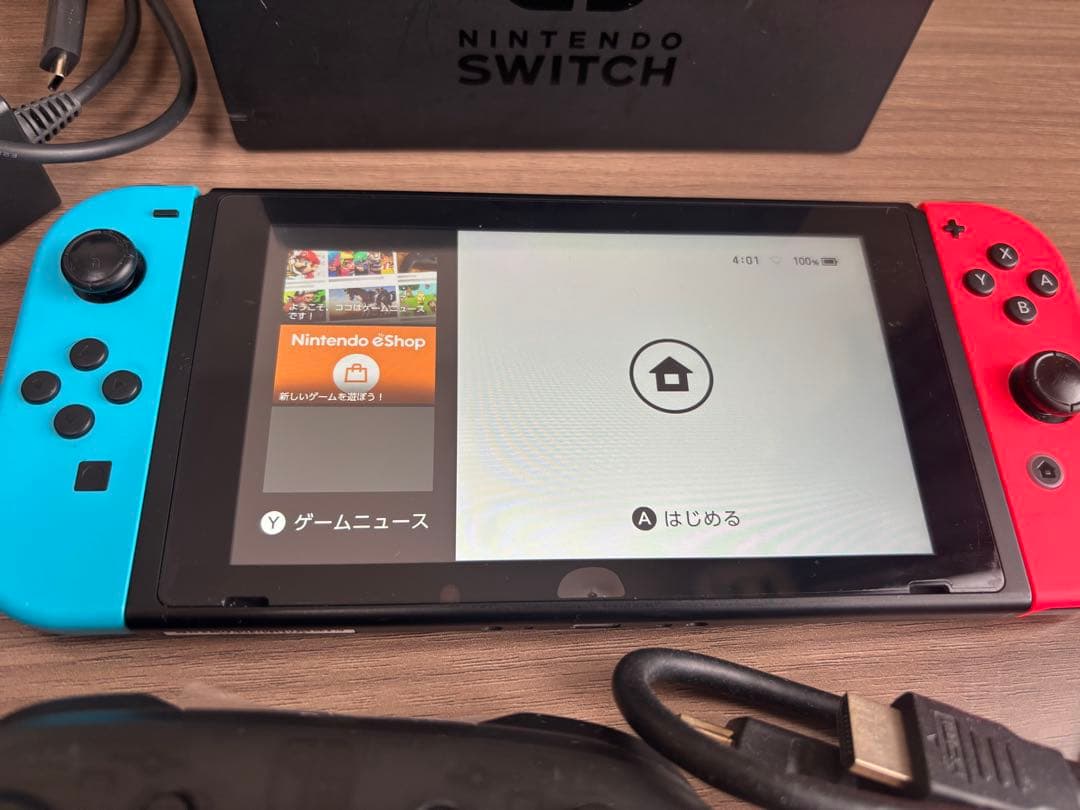 【オーガさん専用】Nintendo Switch 本体 青/赤&マリオカート8