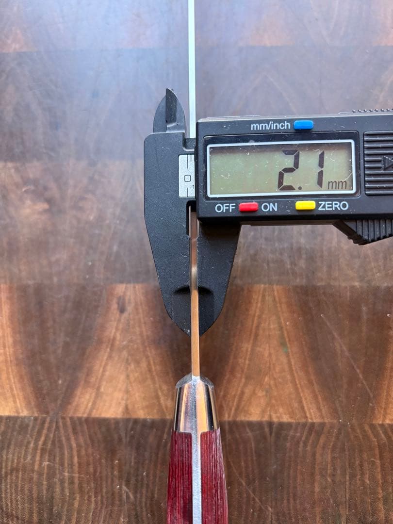 月山義高作　INOX ステンレス　筋引　270mm 包丁　全鋼　洋包丁