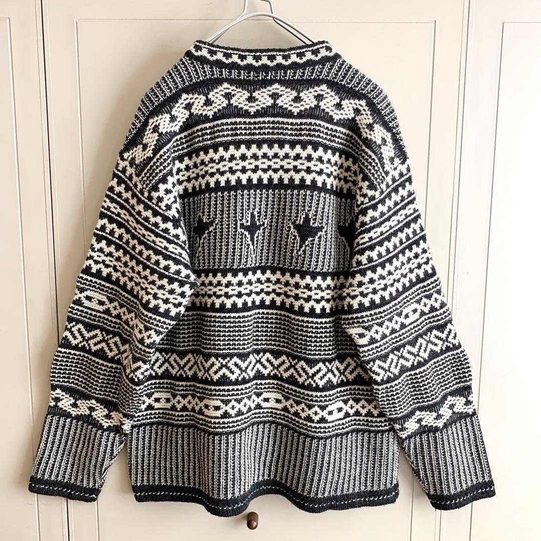 つる様 レア❗️ 90s KENZO HOMME ケンゾー デザインニット