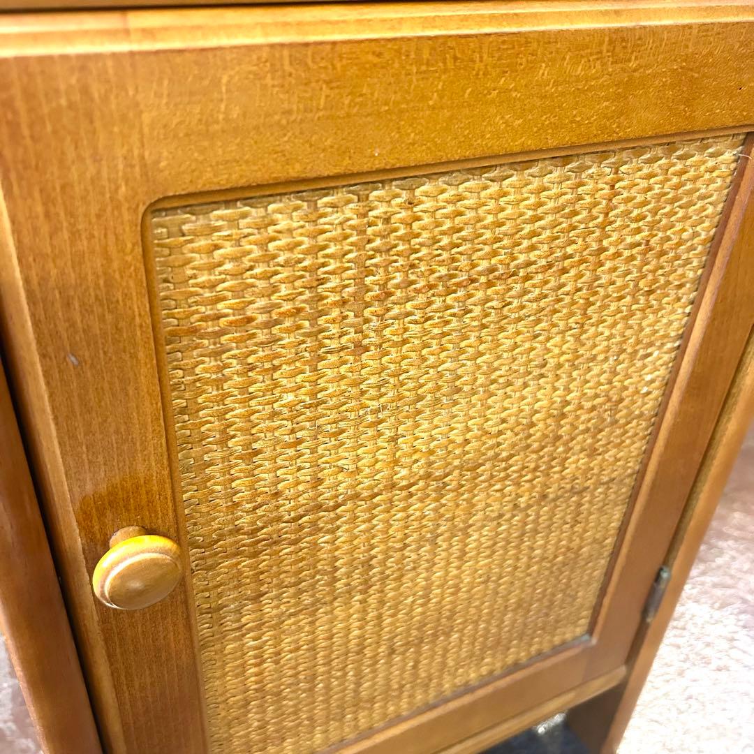 【オールドカリモク 】コロニアルシリーズ 木製キャビネット karimoku