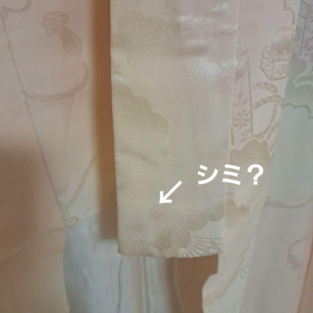 mac!　訪問着フルセット+正絹長襦袢　パールトーン加工