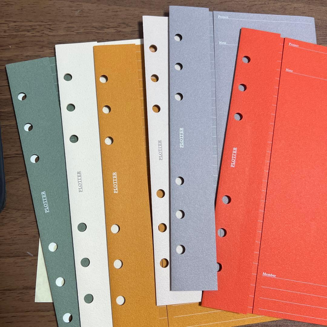 【すぐ使える】PLOTTER バイブルサイズ黒