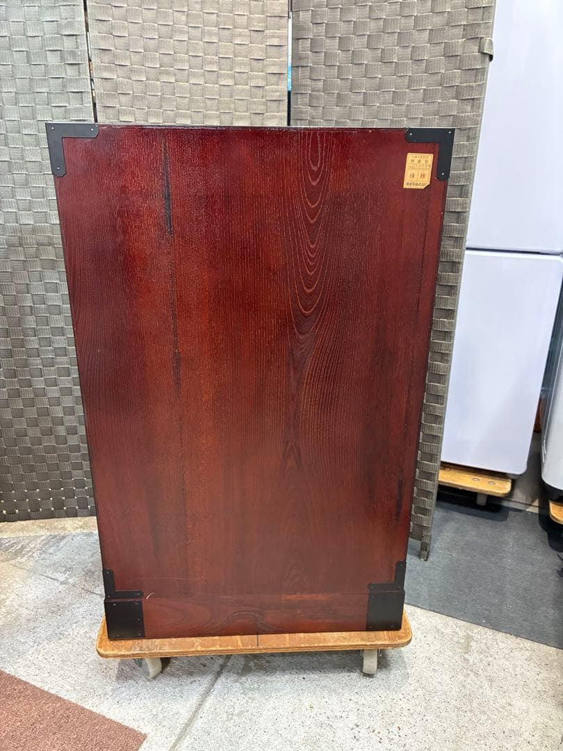 仙台箪笥 チェスト 欅産業 アンティーク タンス 美品 民芸箪笥