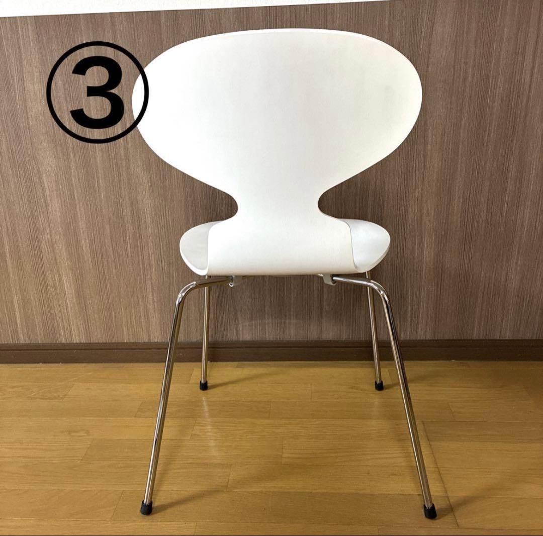 Taku Fritz Hansen アリンコチェア ホワイト 美品 2脚