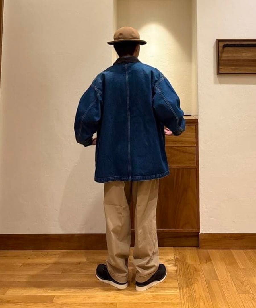 未使用BEAMS PLUS 2 Pleats Trousers Twill