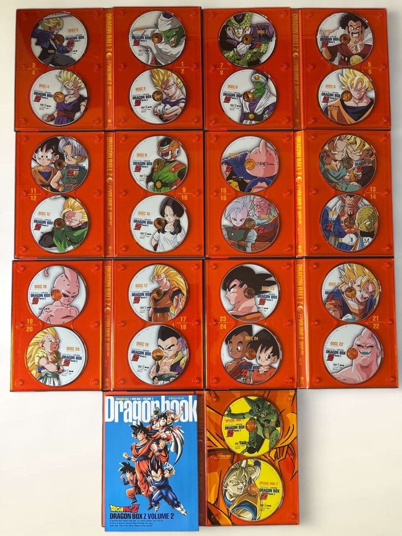 ドラゴンボールZ DVD-BOX VOL.1 & VOL.2 完全予約限定生産