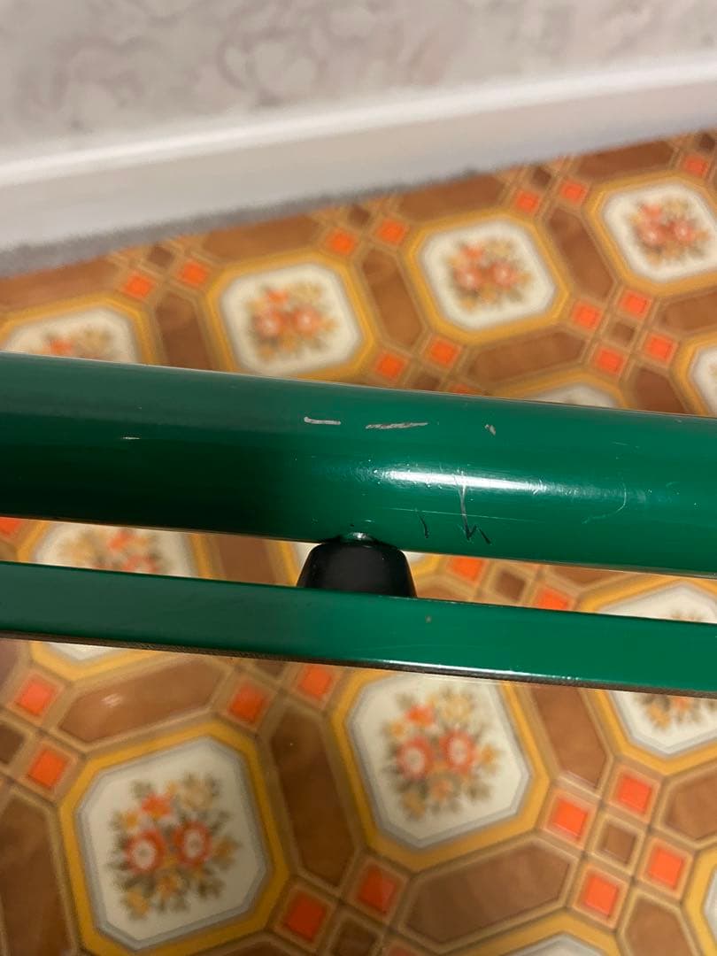 昭和レトロ レトロポップ　ローテーブル 当時物 インテリア　パイプガラステーブル