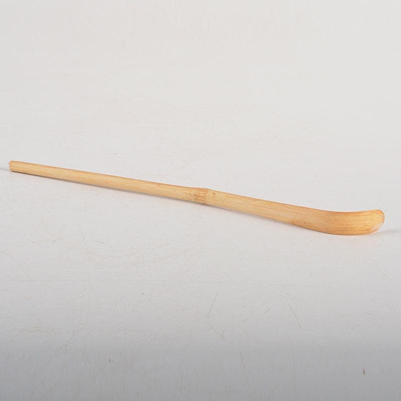 茶道具　宗春作　茶勺　銘「苔清水」前大徳　小林太玄書付　共筒共箱　C　6681