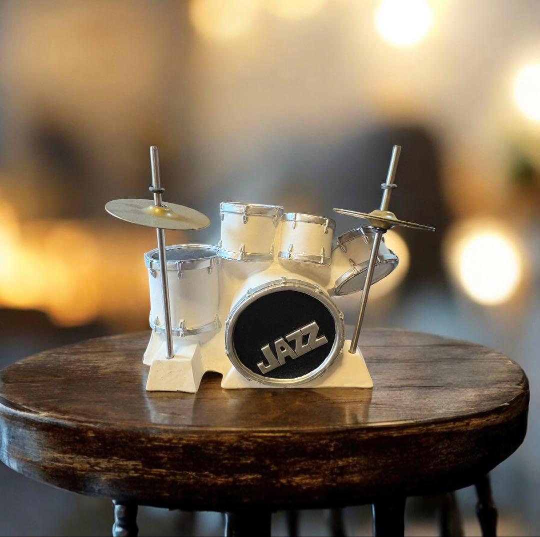 フィギュア 黒人ジャズバンド　台座付き7点セット