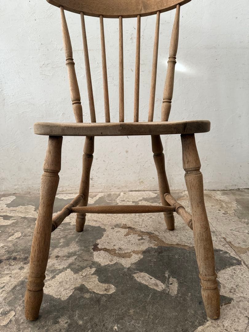 ビンテージ　ダイニングチェア　カフェチェア　剥離加工　no1