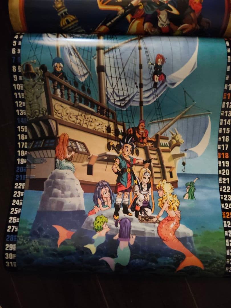 ★値下げ！ドラゴンクエストⅥ　1996年　カレンダー　ドラクエ DQⅥ　希少品