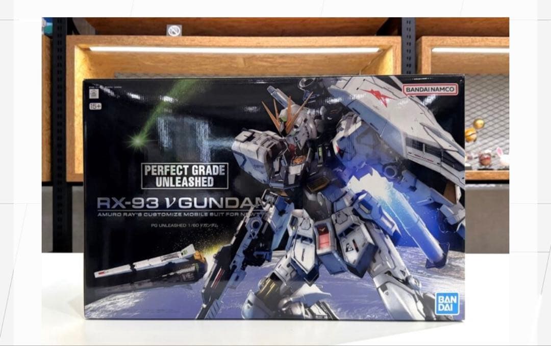 pg unleashed 1/60 νガンダム LEDユニットなし！