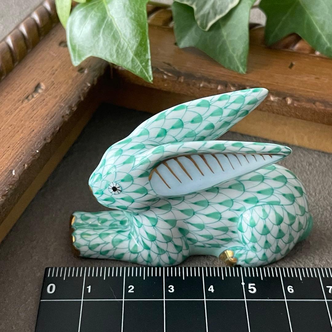 HEREND ゾディアック　十二支フィギュリン　グリーン　2011年