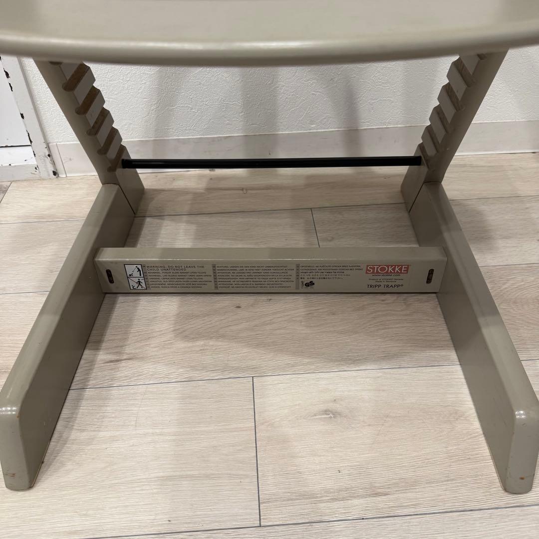 【廃盤色】stokke trip trap グレー ストッケ トリップトラップ