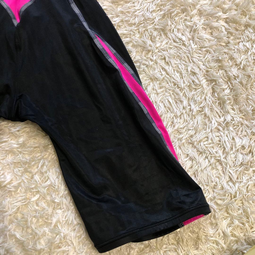 Mizuno アクセルスーツ 競泳水着 黒 ピンク size L