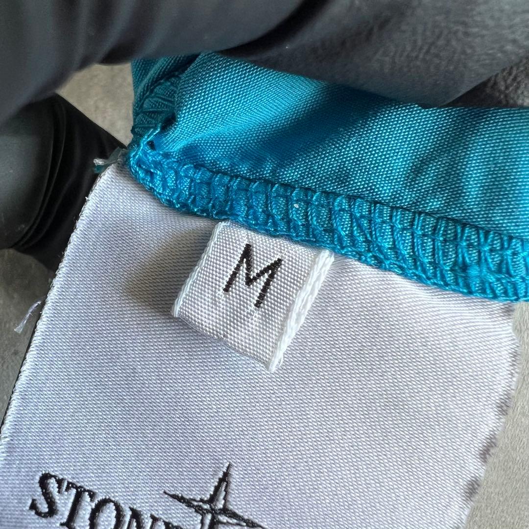 STONE  MARINA　ウォッシャブル加工　ポロシャツ　M　真贋