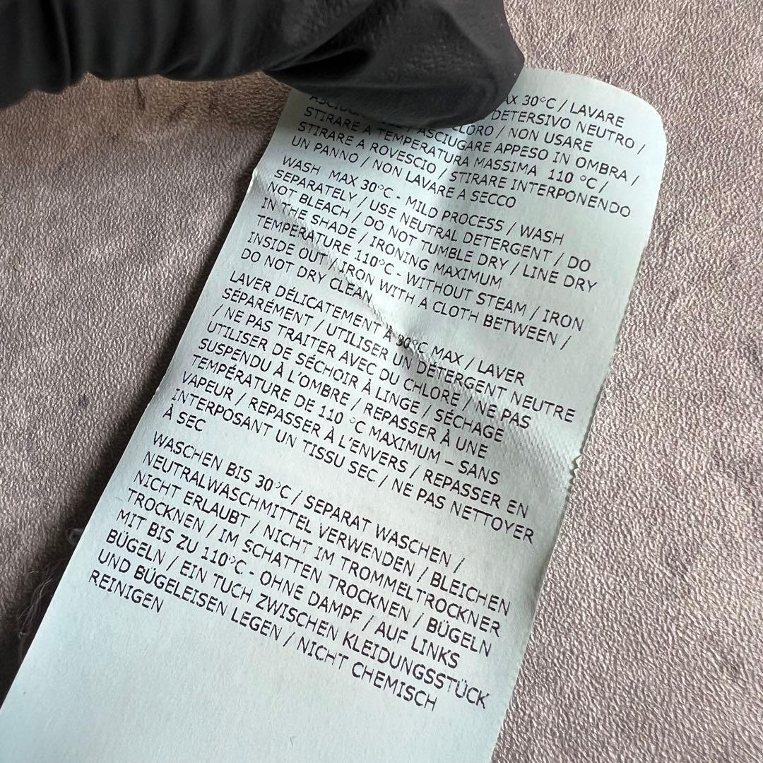 STONE  MARINA　ウォッシャブル加工　ポロシャツ　M　真贋