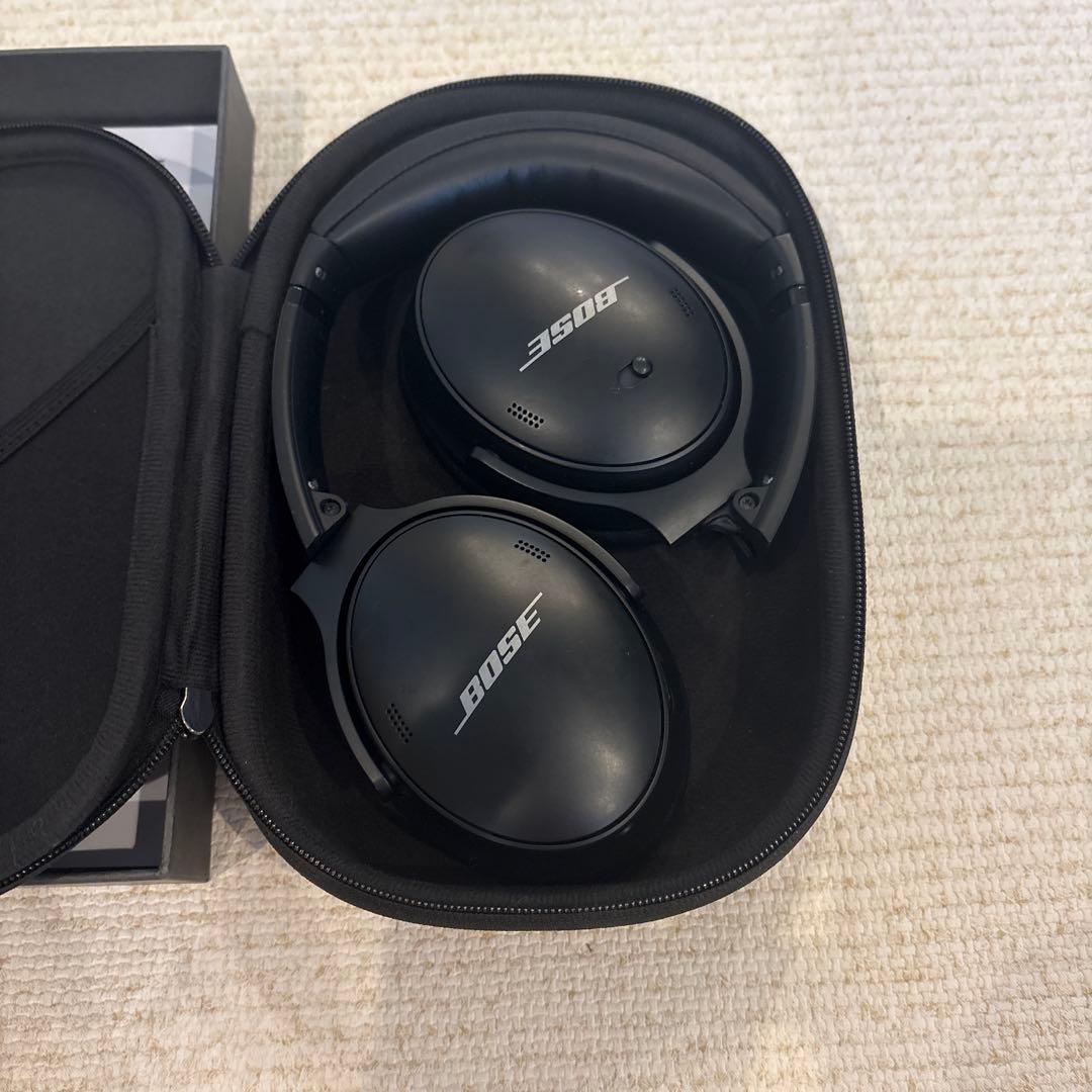 BOSE QC45 Headphones ワイヤレスヘッドホン ケース付き