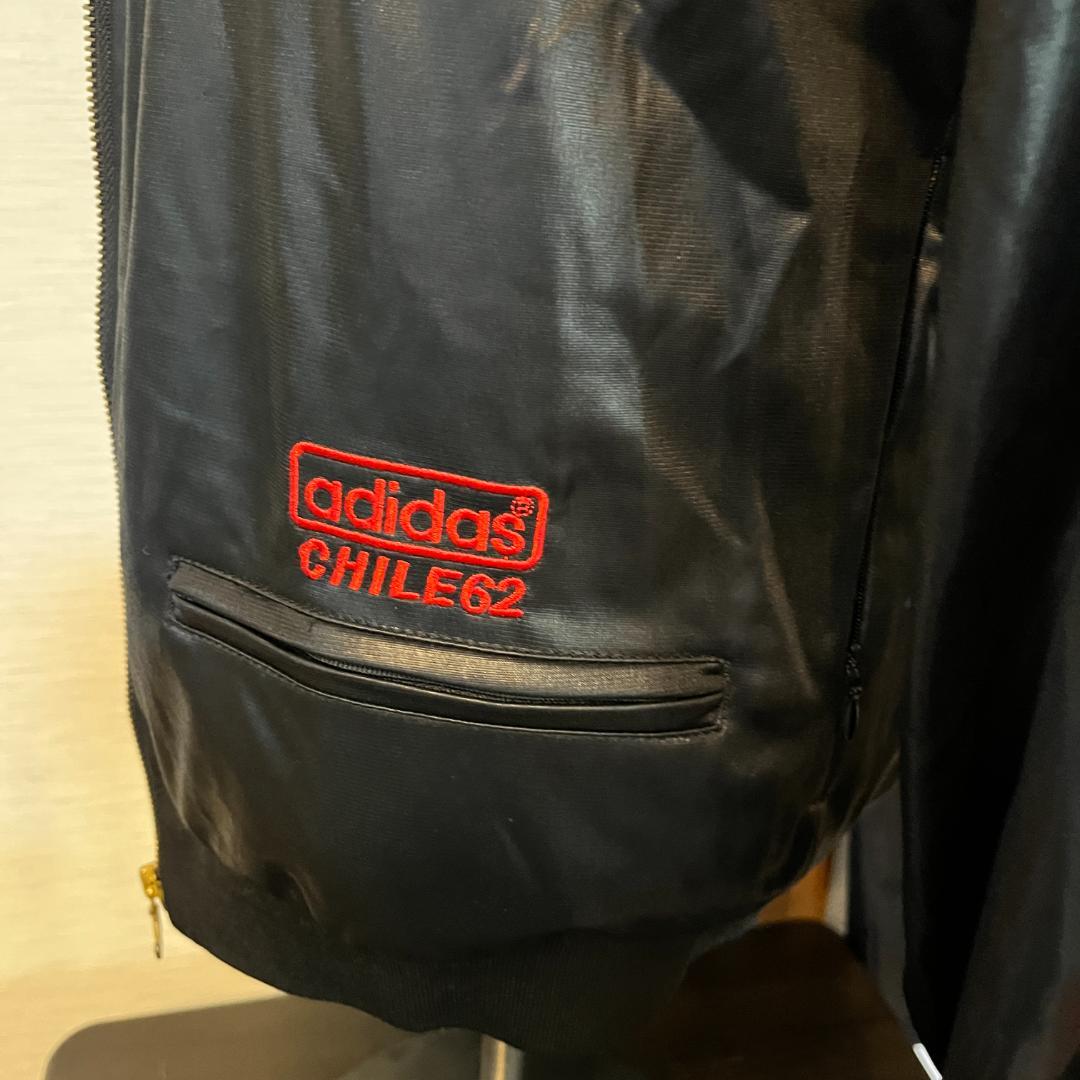 adidas アディダス CHILE62 ジャージ 上下 セットアップ 赤 黒
