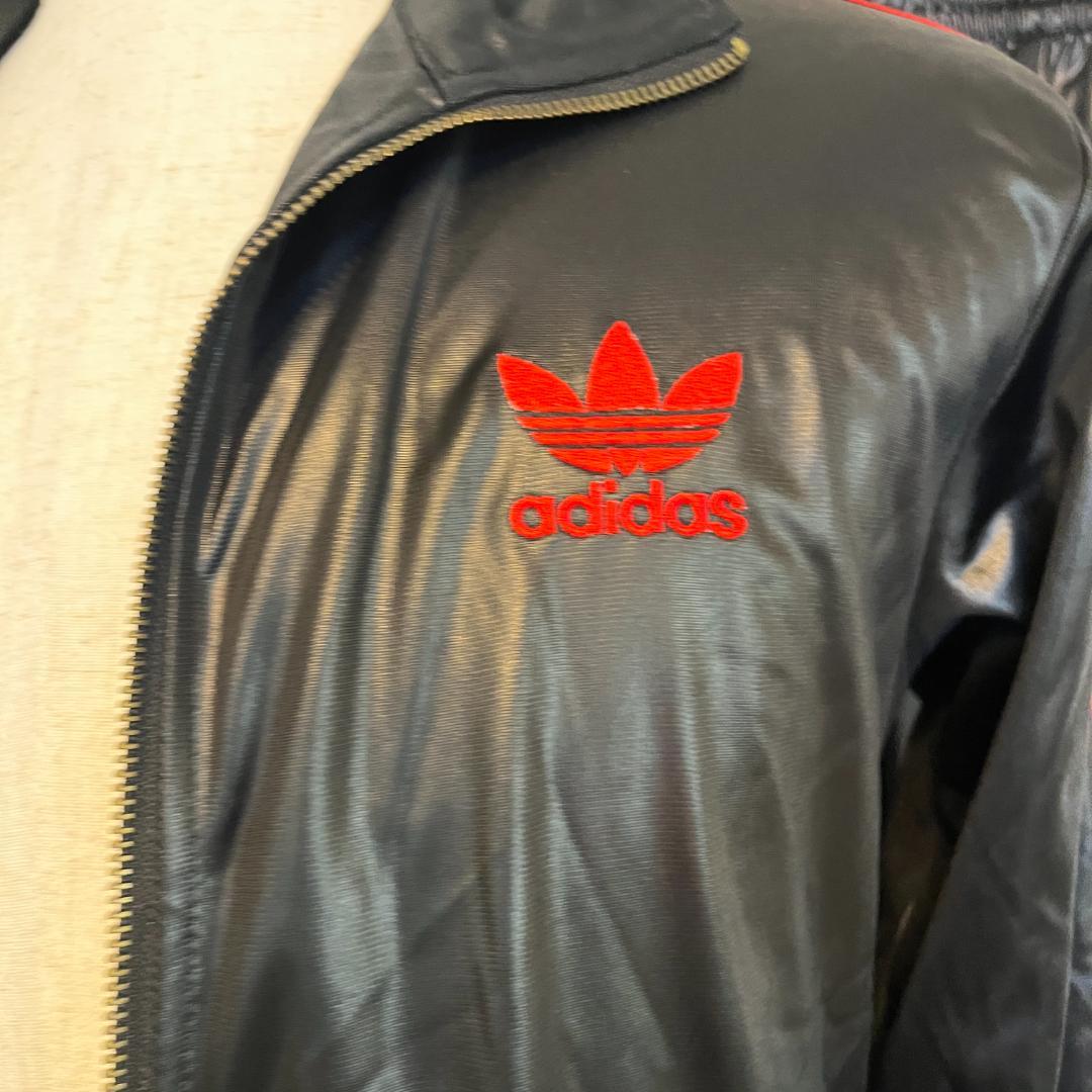 adidas アディダス CHILE62 ジャージ 上下 セットアップ 赤 黒