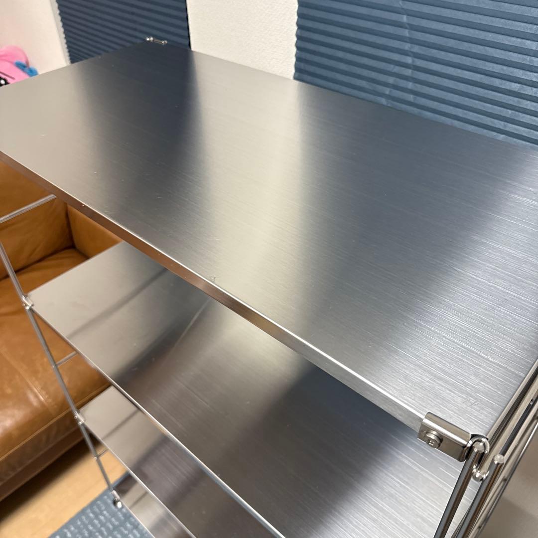 無印良品　ステンレスユニットシェルフ　中