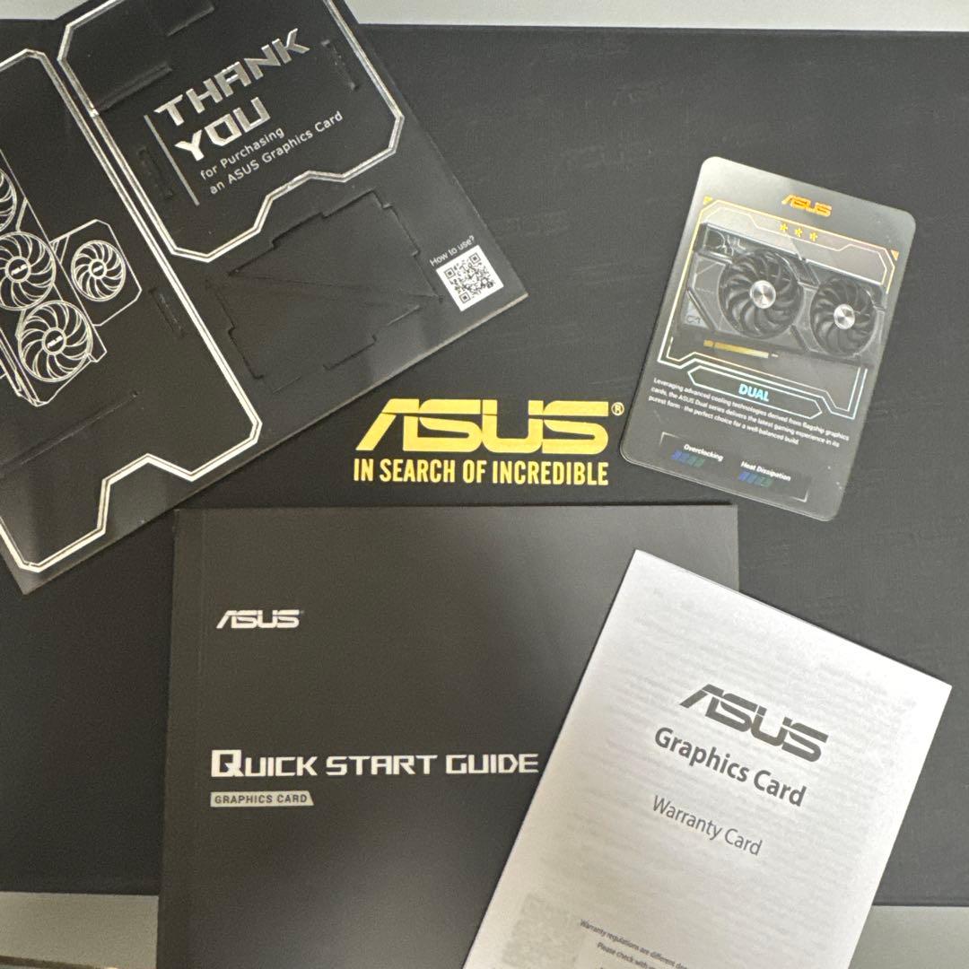 グラフィックボード・グラボ・ビデオカード ASUS GeForce RTX4070 Dual OC 12GB