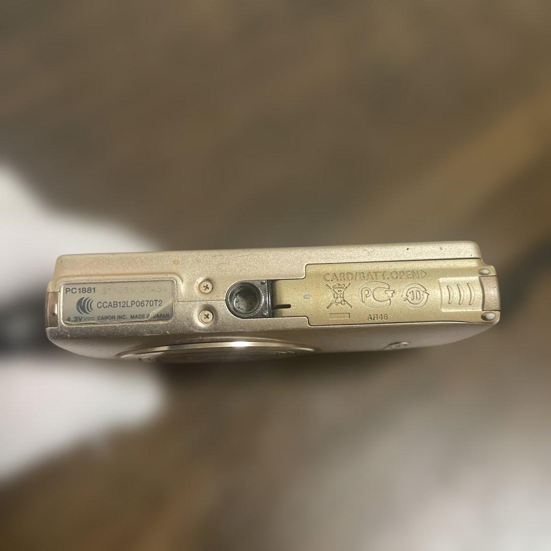 [ジャンク品] Canon IXY 430F ゴールド