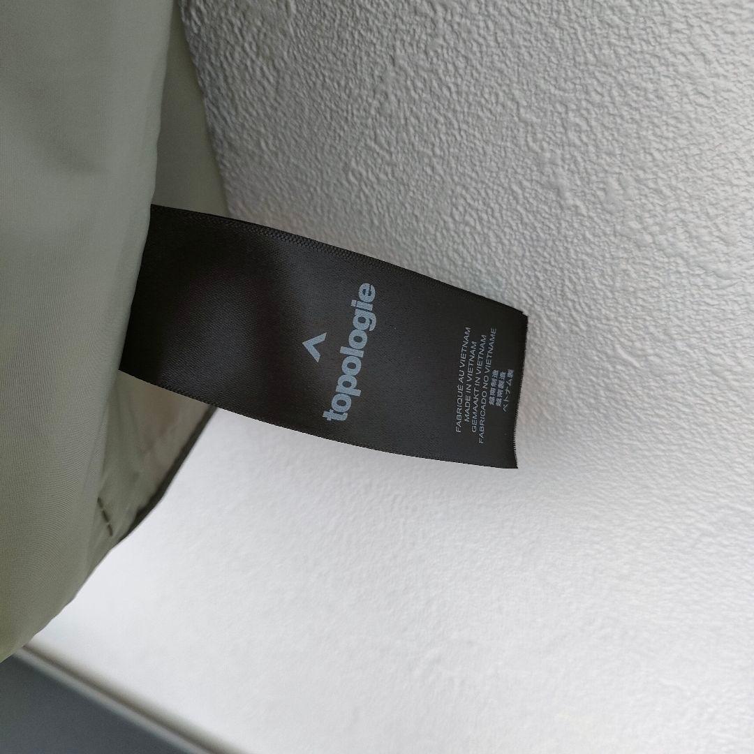 topologie トポロジーサミット トート スモール 　ブラック＆モス