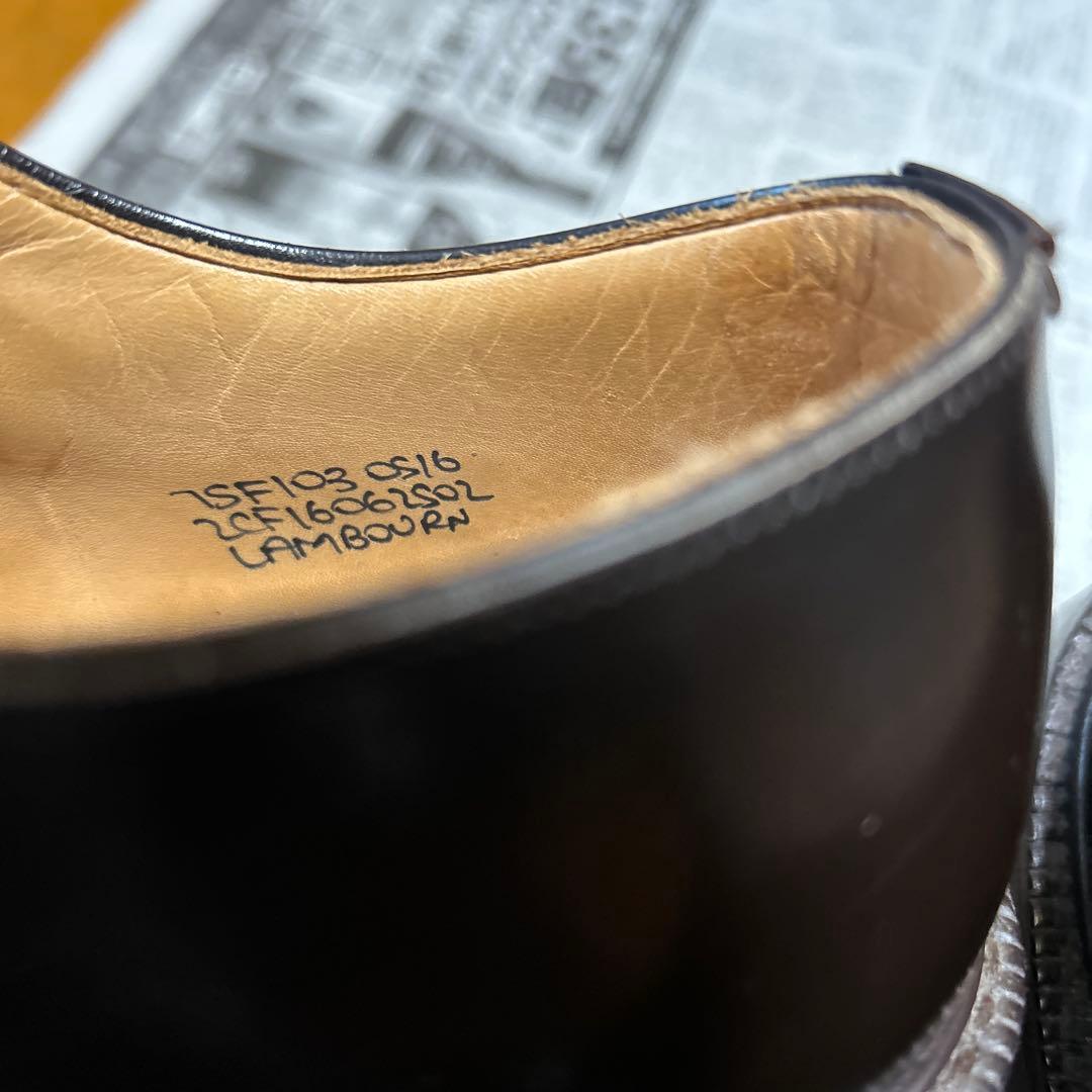 チャーチ　ダブルモンクストラップ　75F