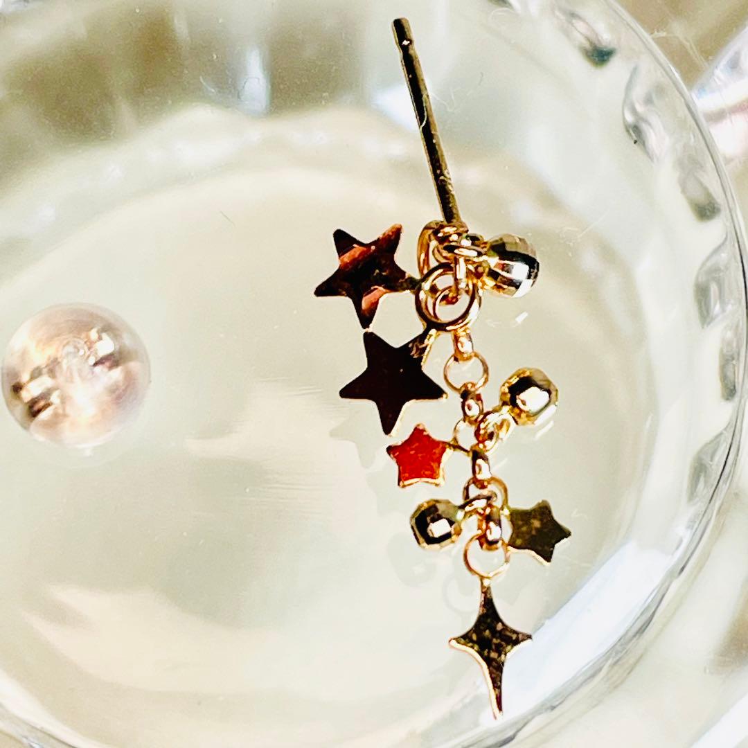 【商談中】18金　スターピアス　片耳用