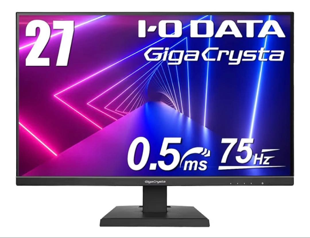 【中古美品】I・O DATA 27型ゲーミングモニターEX-LDGC271TB