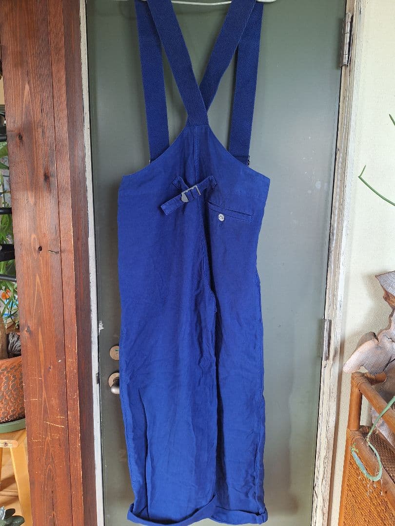 ナイジェルケーボンライブロ / 尾錠付き サロペットパンツ ワークパンツ