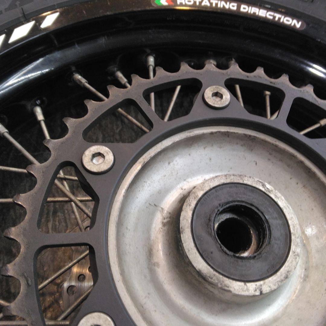 ホンダCRM250ARモタードホイールSET　中古品